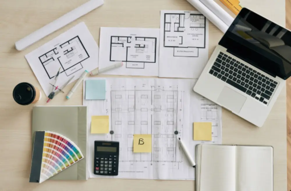 3. تصميم المخطط الوظيفي (Furniture Layout)